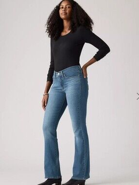 ❤ LEVIS 315 SHAPING BOOT BOOTCUT JEANS, 2 (26)